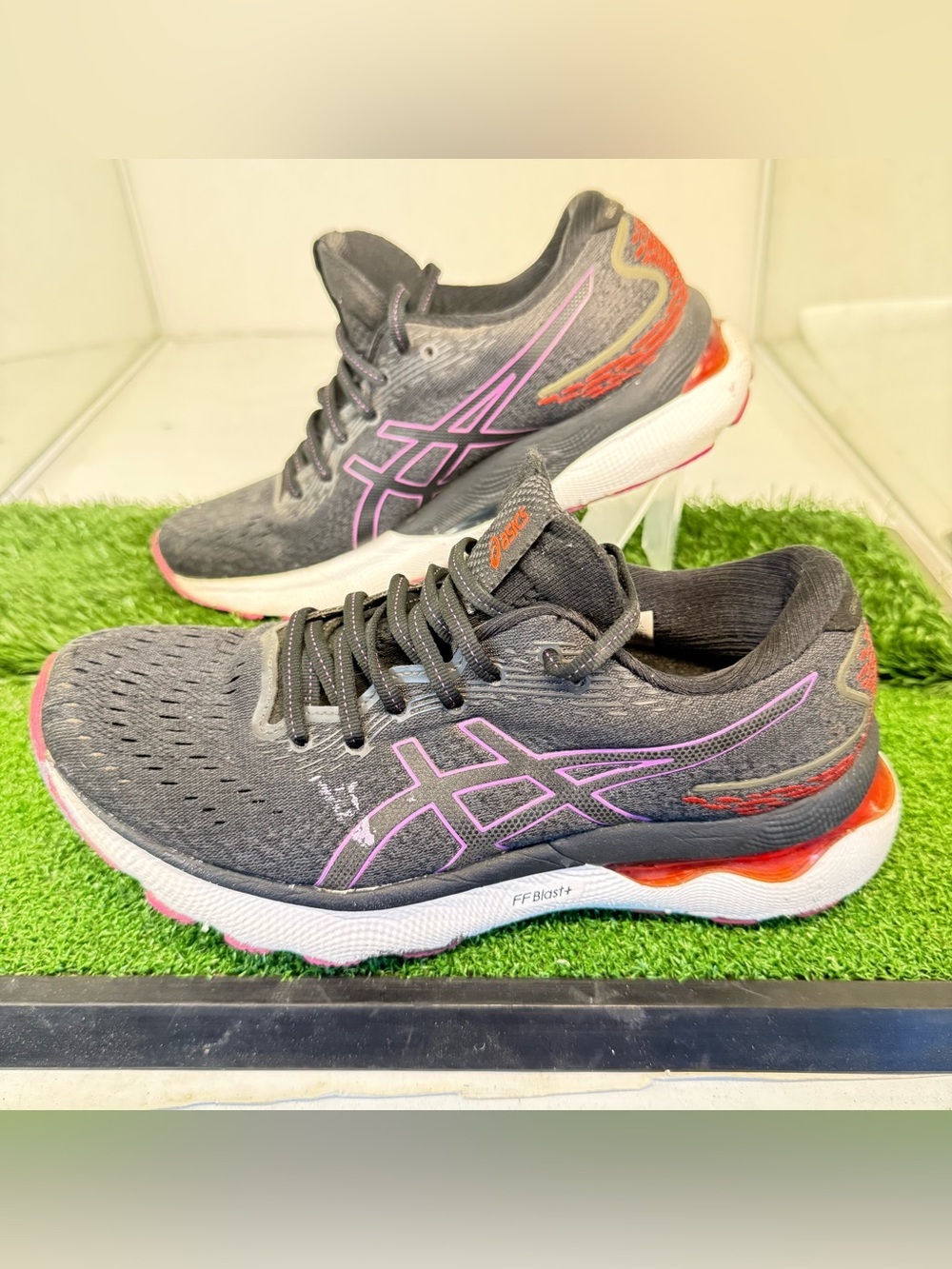 Asics Gel Nimbus 24 Women's Running Trainers Sport Shoes 1012B201-004